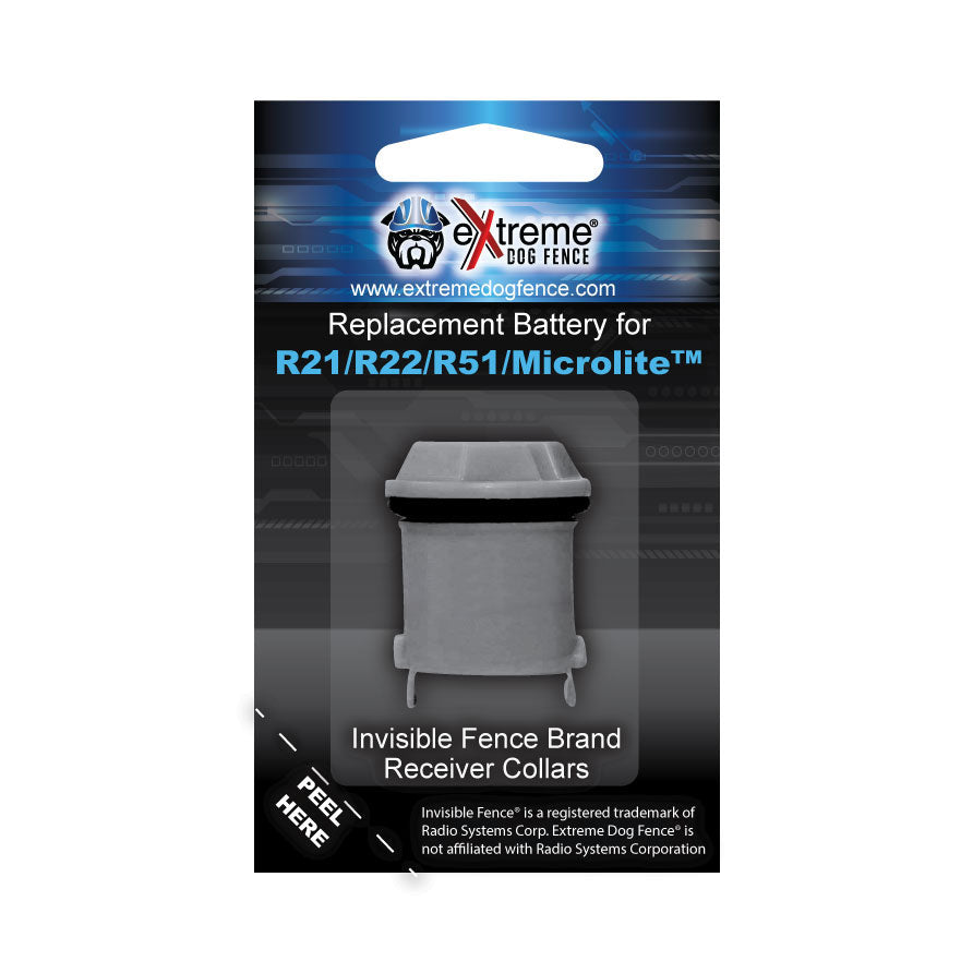 Replacement battery for Invisible Fence® Brand Collars