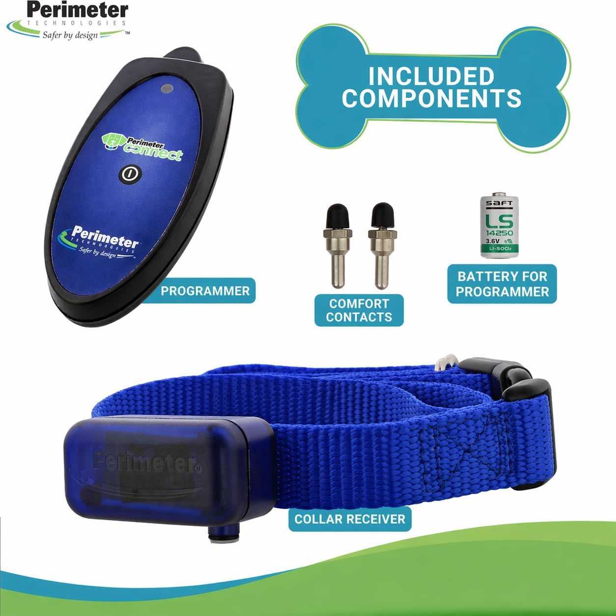 Rechargeable perimeter connect for Invisible Fence®