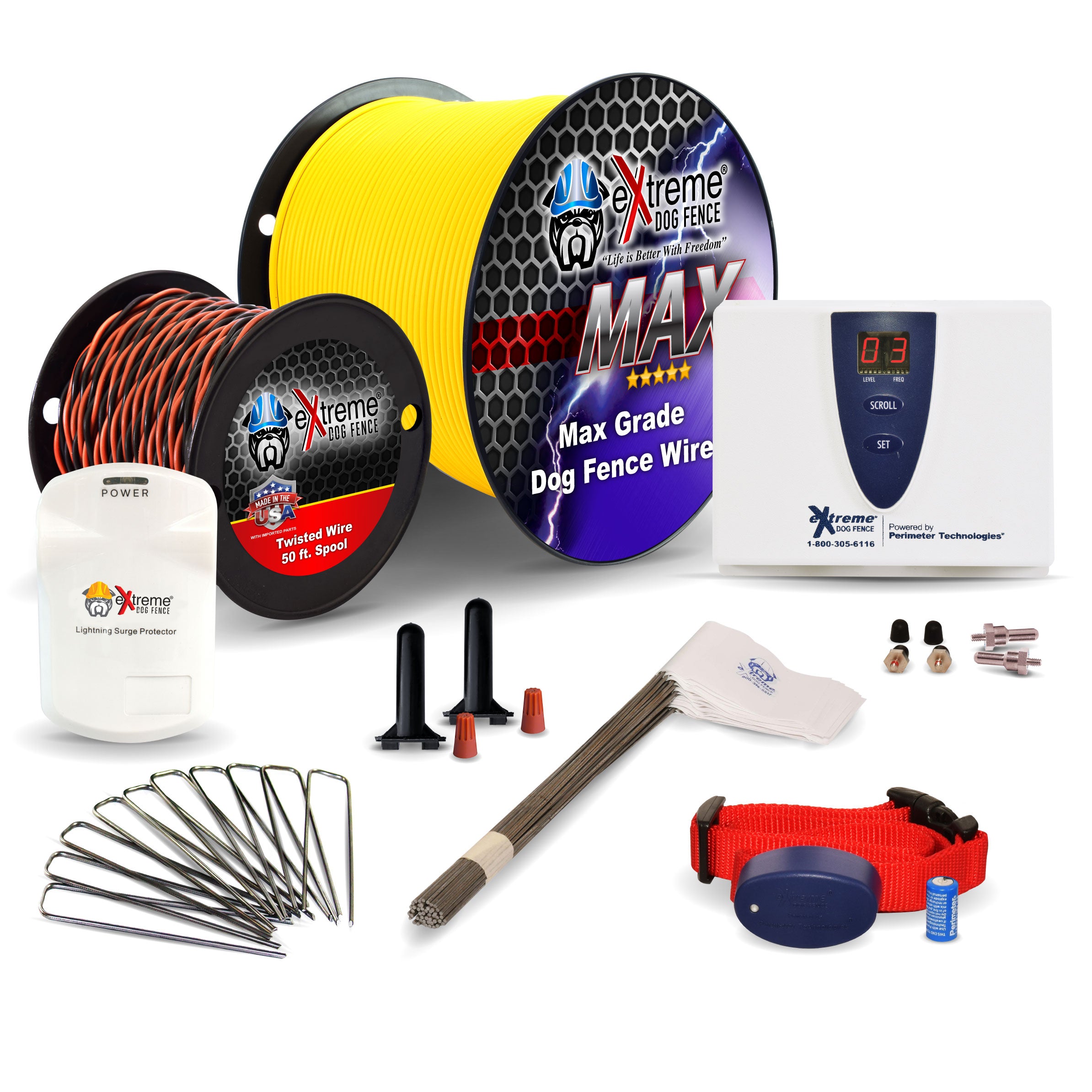 eXtreme Dog Fence® MAX Grade Ultimate Performance System