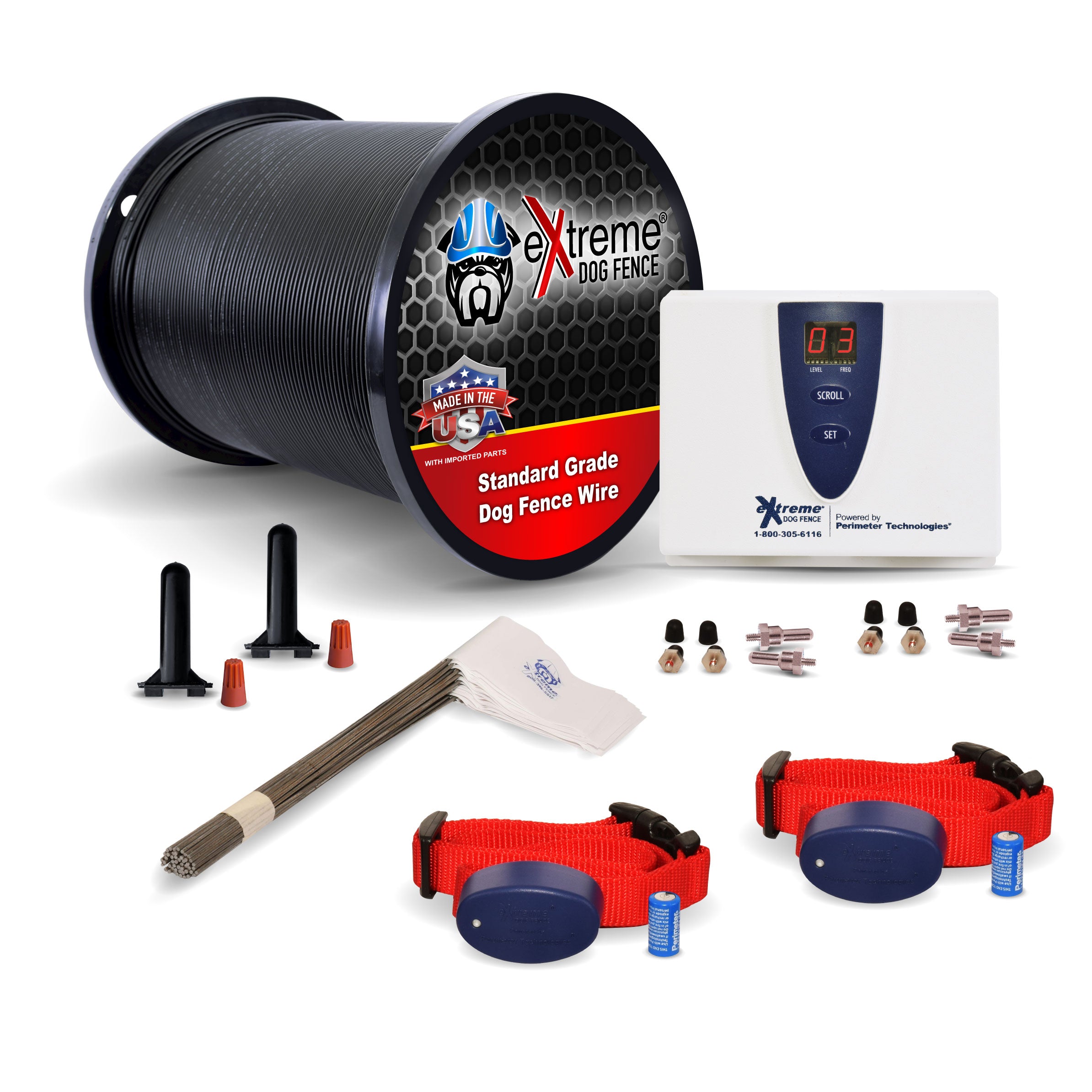 eXtreme Dog Fence® Standard System - Active / 500 ft / 2 Dog