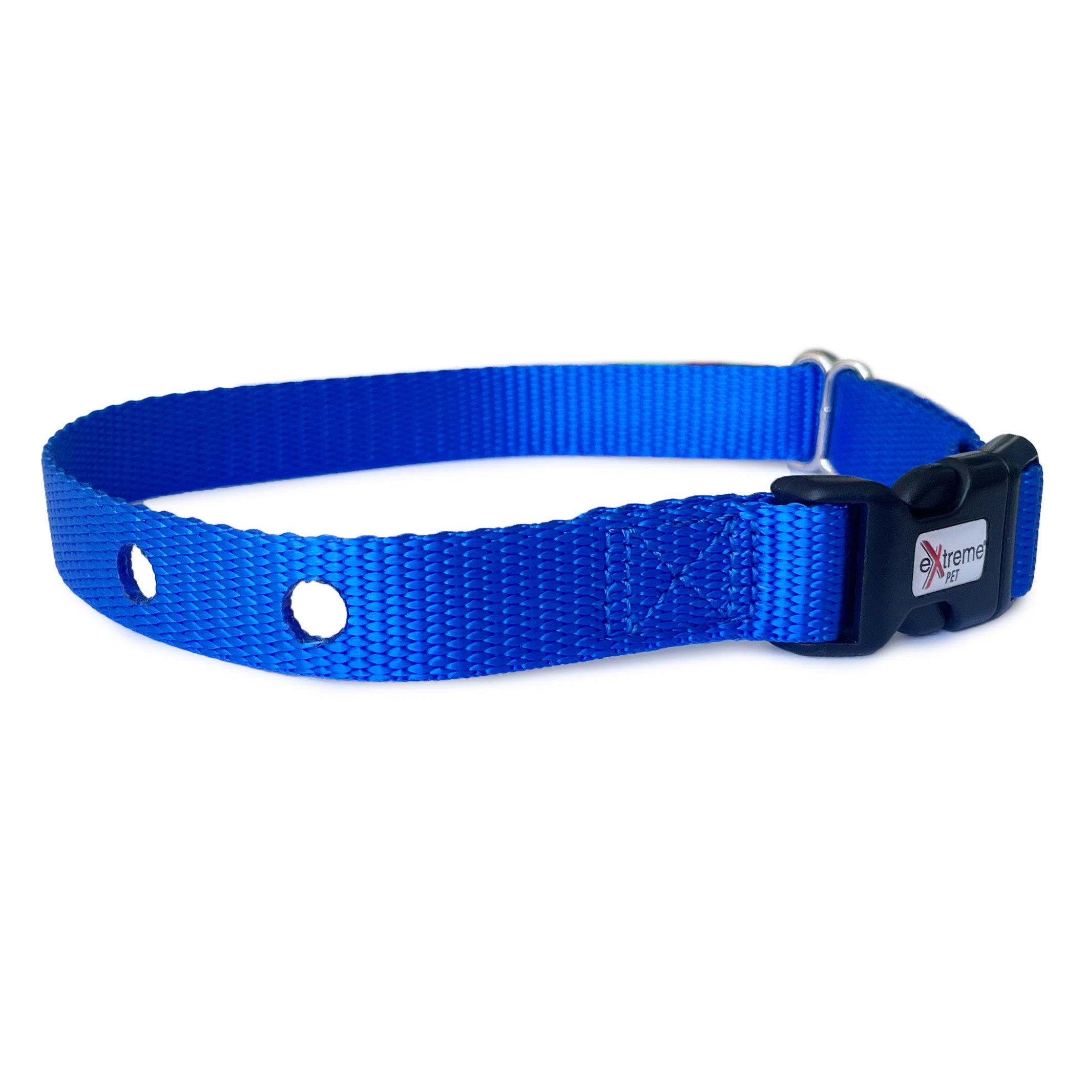 eXtreme Dog Fence Collar Strap for in ground fence receivers - Blue