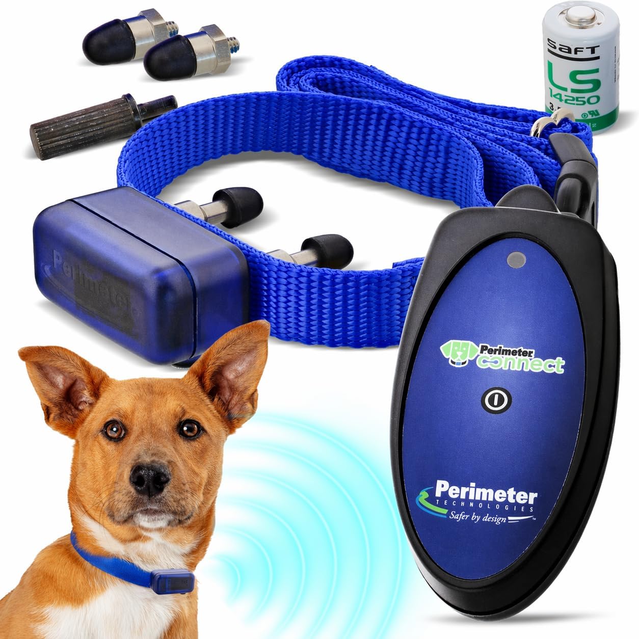 Rechargeable perimeter connect for Invisible Fence®