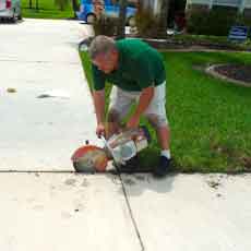 Invisible fence under asphalt hot sale driveway